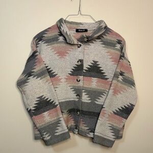 Women’s Aztec Blue B Collection Jacket - Size Large